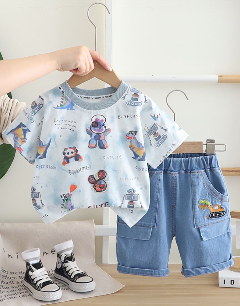 Robo Dino Explorer Set (blue)